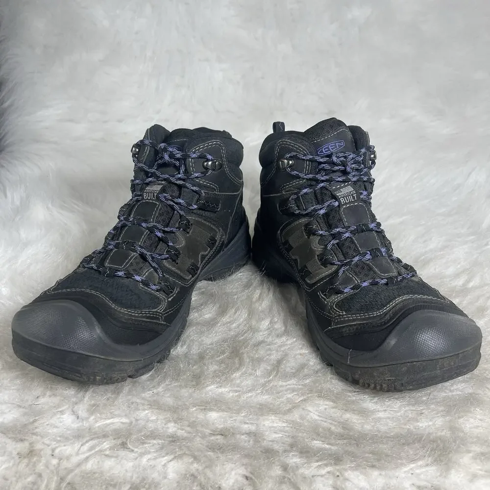 KEEN American Built Waterproof Hiking Boots Women’s US 9.5 W Black 1014901